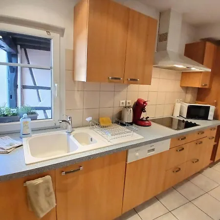 Apartmán Spacieux Gite, Les Petits Bouchons, Entre Eguisheim Et Colmar, Au Coeur Du Vignoble